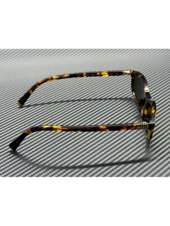 New Miu Miu Women Honey Havana Sunglasses 54-17-140 main image 4